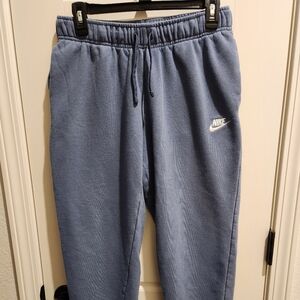 Women's Weathered Blue Nike Sweat Pants